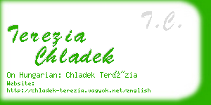 terezia chladek business card